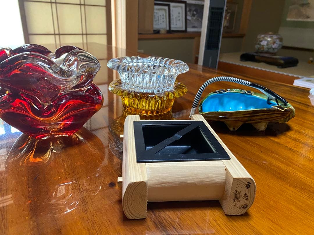 花瓶 灰皿 工芸品 セット