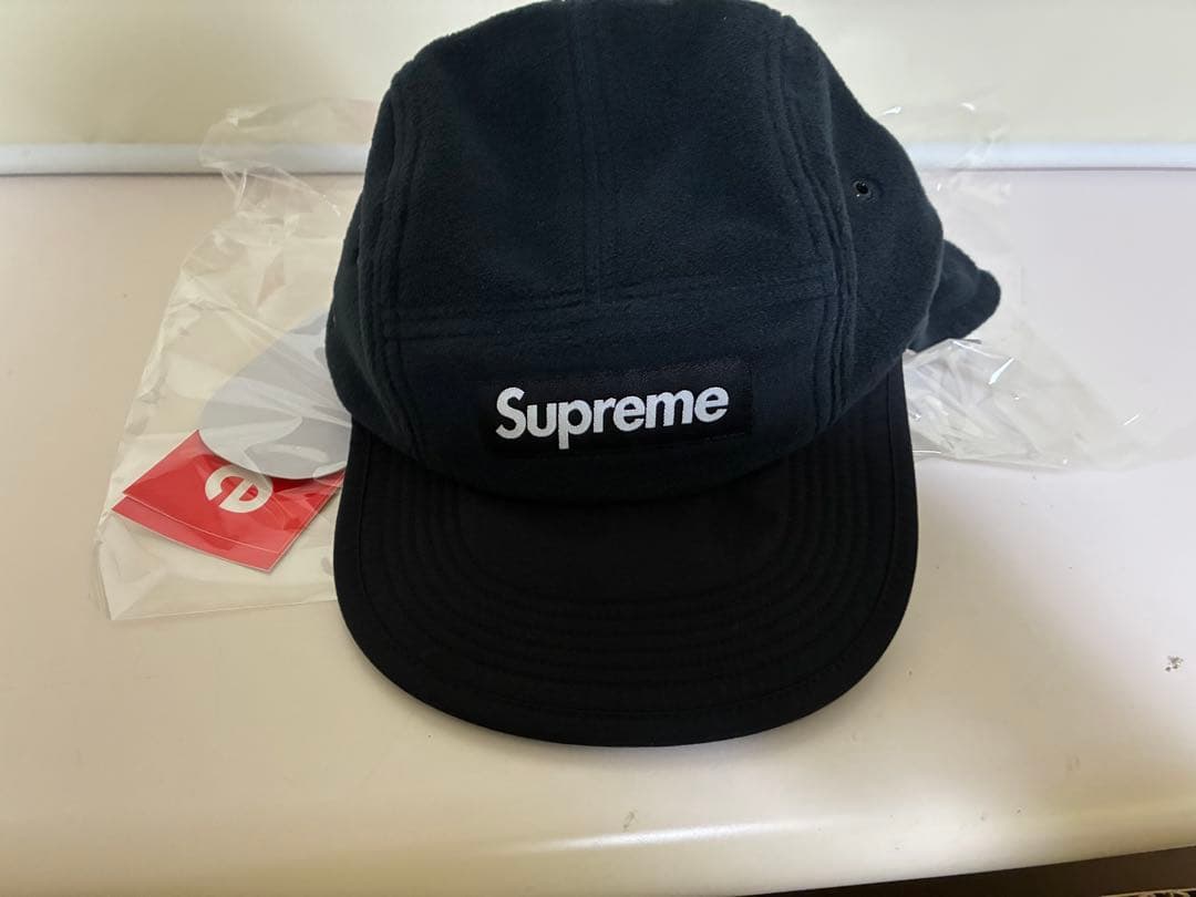 新品　Supreme Polartec Earflap Camp Cap