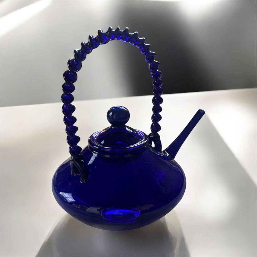 長崎硝子　瑠璃色ちろり