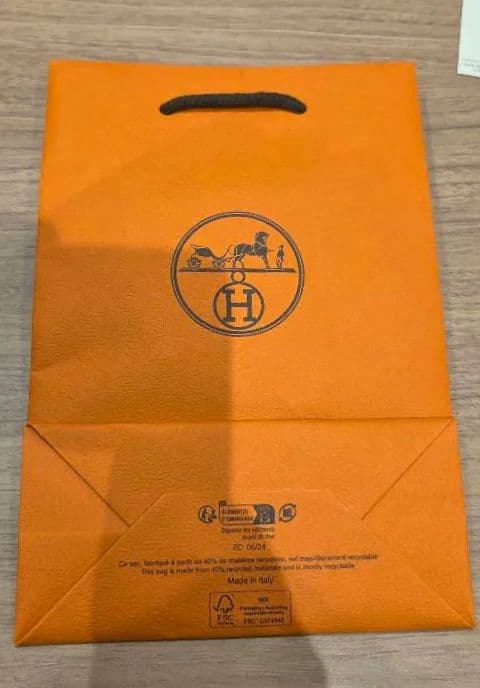 HERMES エルメス シューズブラシ 新品未使用、ショッパー、リボン付き