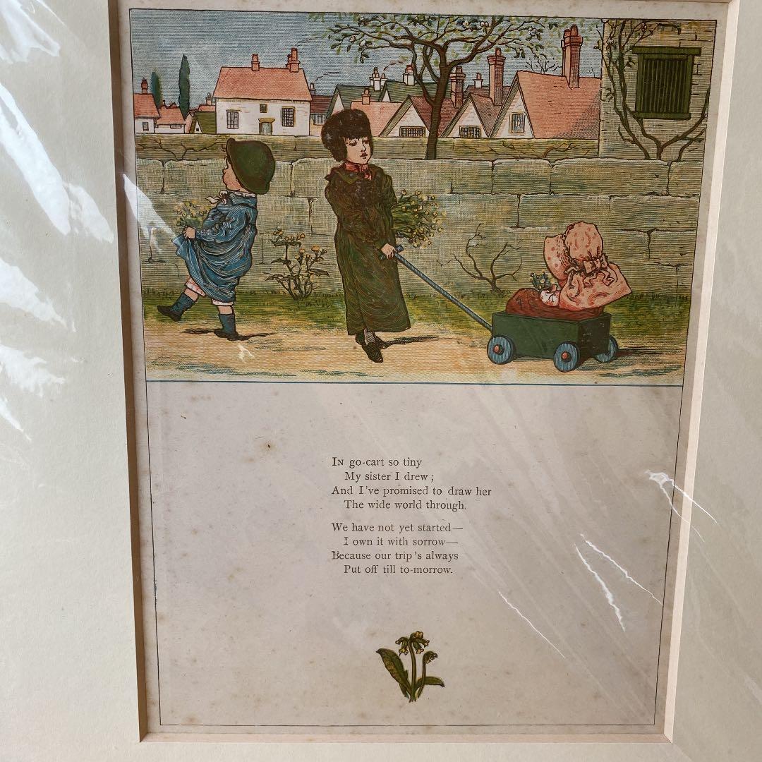 ケイトグリーナウェイ　アンティークプリント