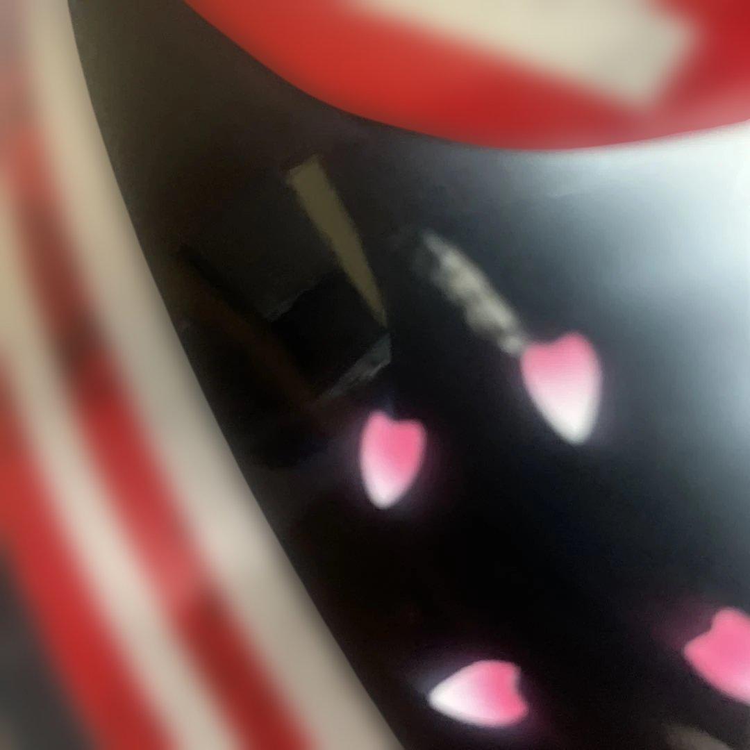 コルク半三つボタン　日章　ラメ