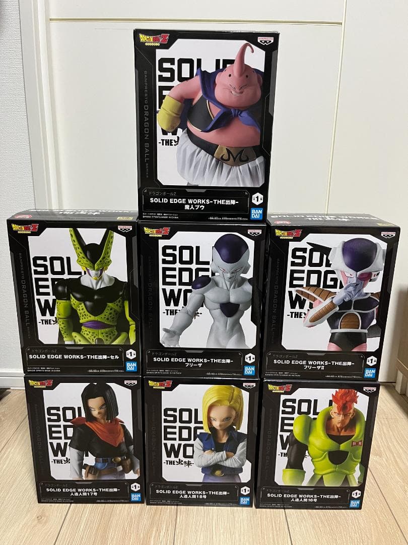 【おまけ付き】ドラゴンボールZ SOLID EDGE WORKS 出陣【セット】