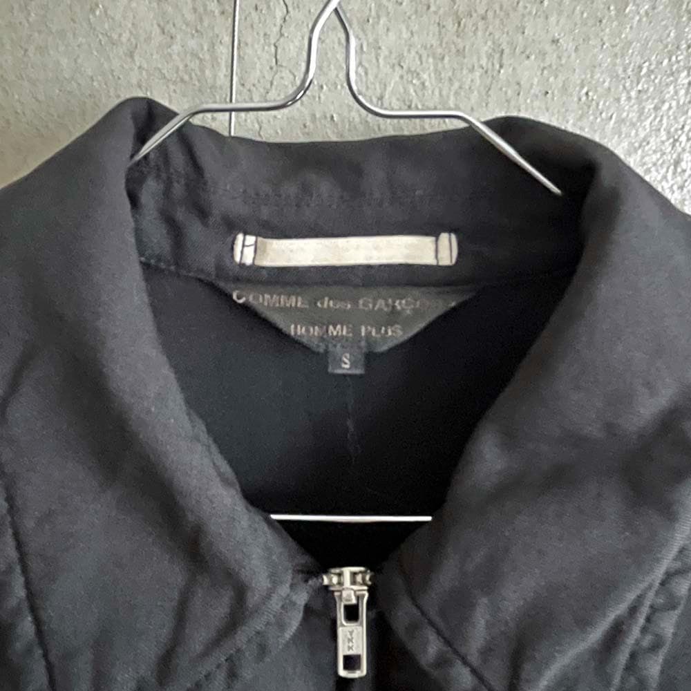 13aw コムデギャルソンオムプリュス ポリ縮絨 ドッキングコート S/plus