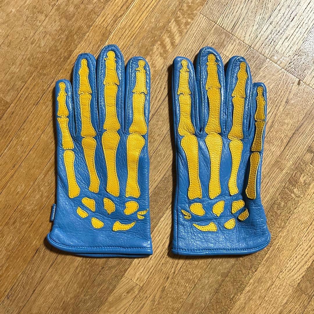 小物 Supreme / Vanson Leather X-Ray Gloves
