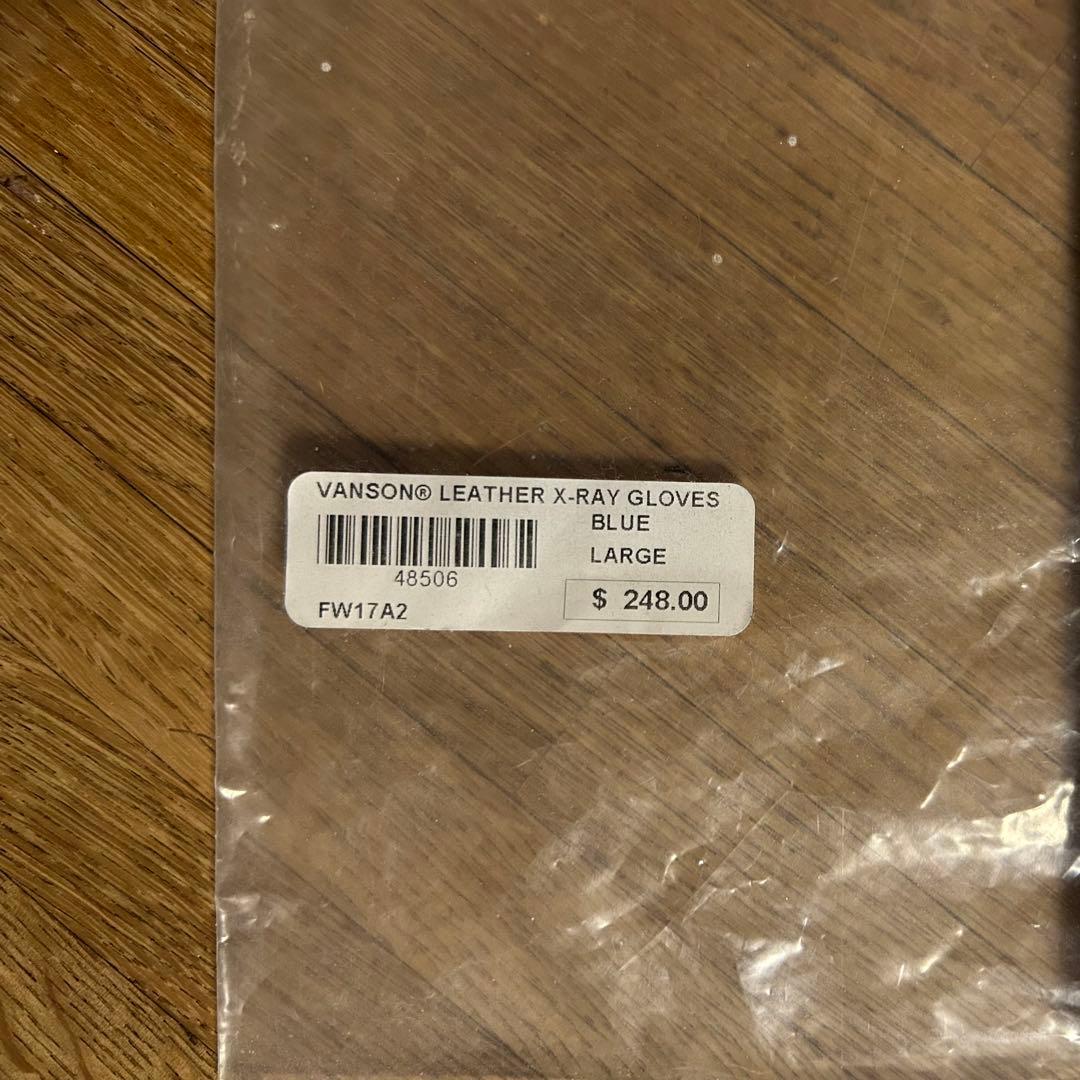小物 Supreme / Vanson Leather X-Ray Gloves