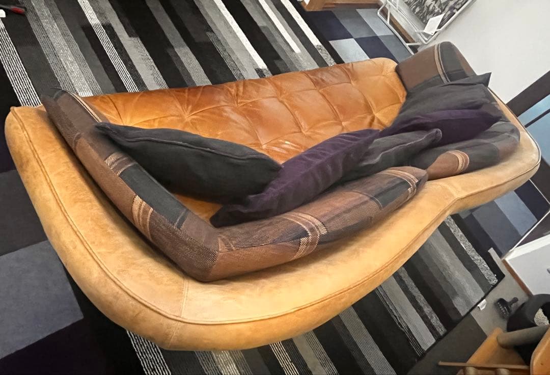 CRASH GATE オピアム 3人掛け ソファ 本革 レザー 関家具