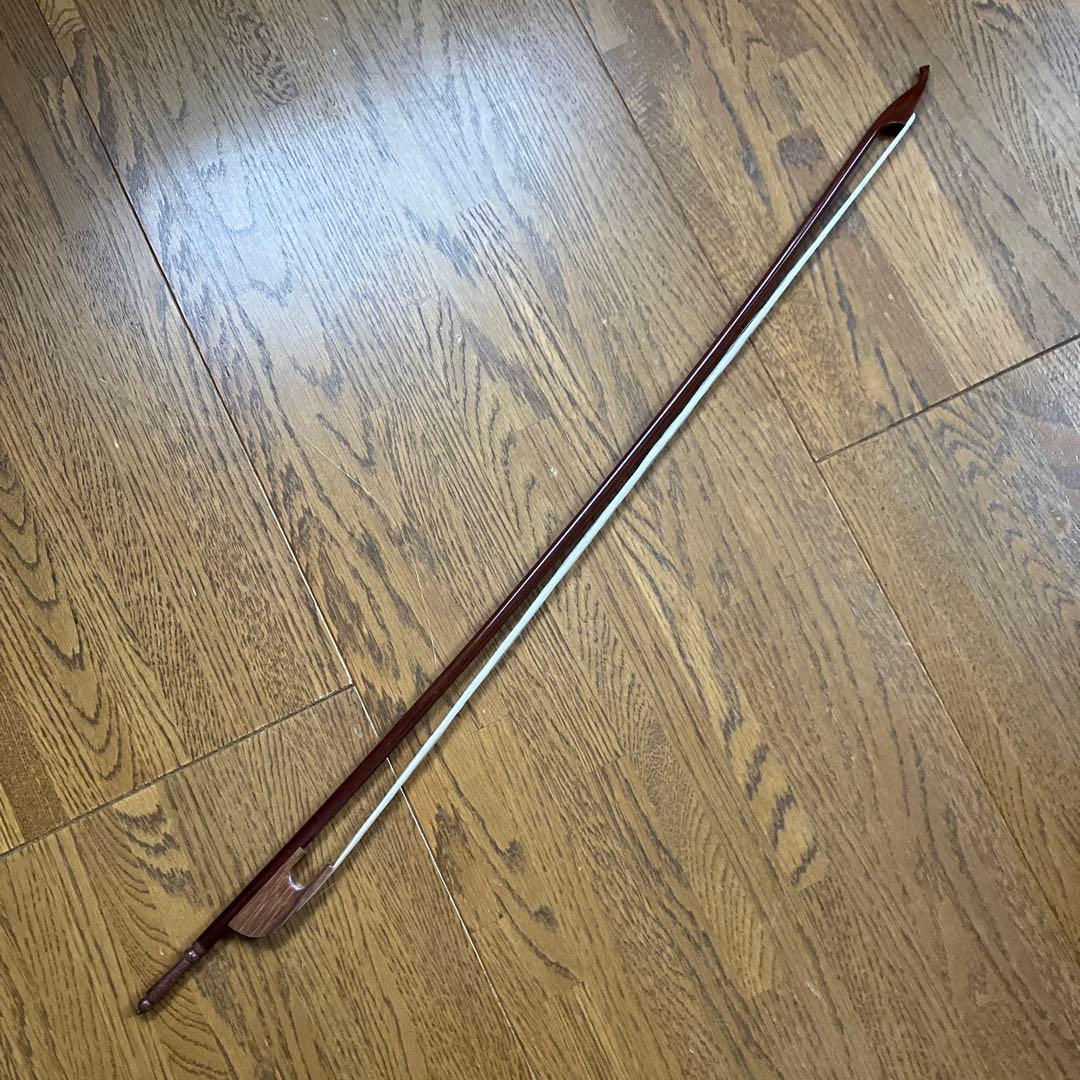 ロングスクリュー　バロックチェロ弓　ヴィオラ・ダ・ガンバ弓