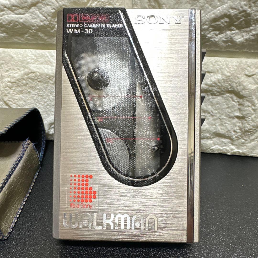 レトロ　 SONY ソニー　WALKMAN ウォークマン　WM-30 ジャンク