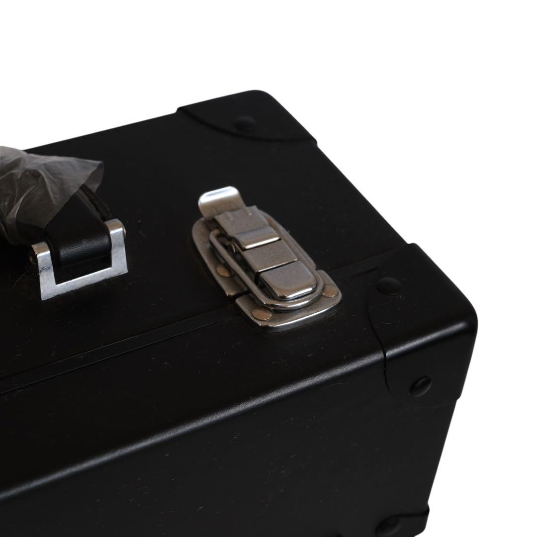 GLASS MARBLE メイクボックス ブラック 2段式　新同品