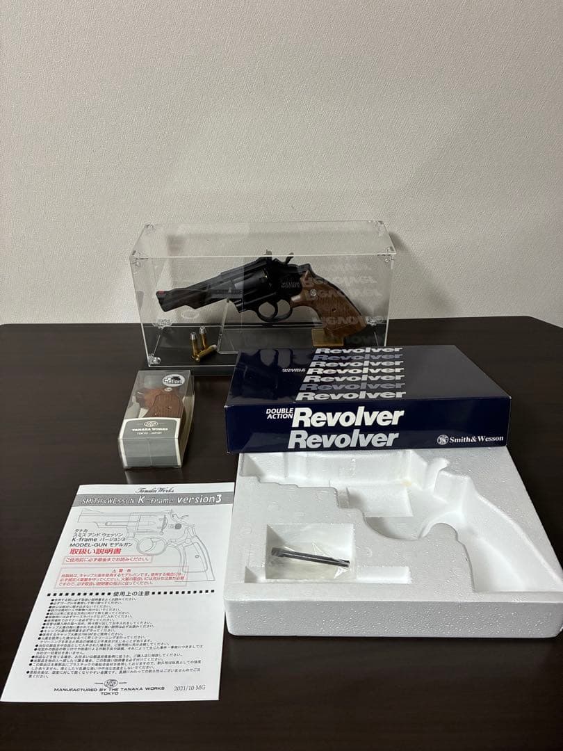 タナカワークスS&W M19 4インチ コンバットマグナム HW Ver.3