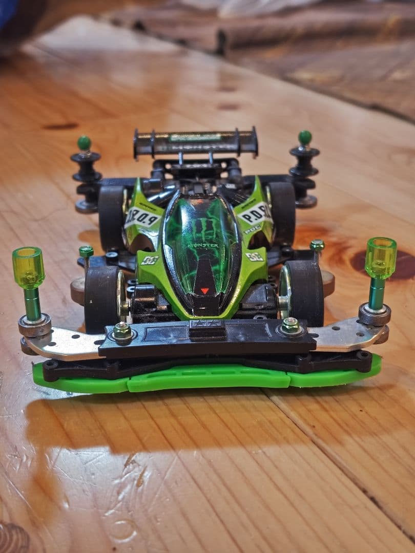 ★値下げミニ四駆　完成品　レイスピアー　B-MAX仕様　MONSTER　カスタム