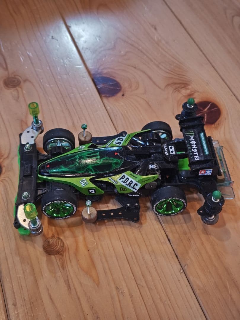 ★値下げミニ四駆　完成品　レイスピアー　B-MAX仕様　MONSTER　カスタム