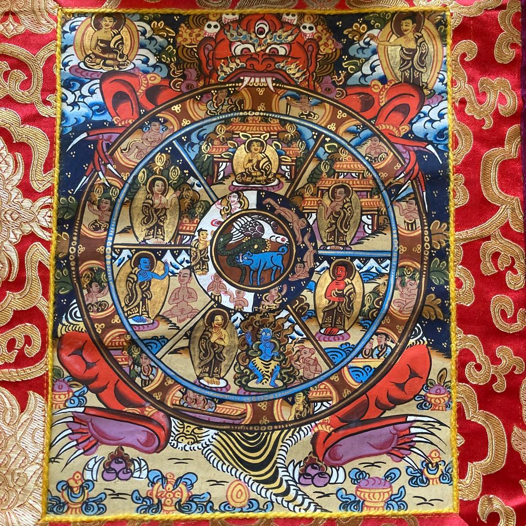 六道輪廻　タンカペイント