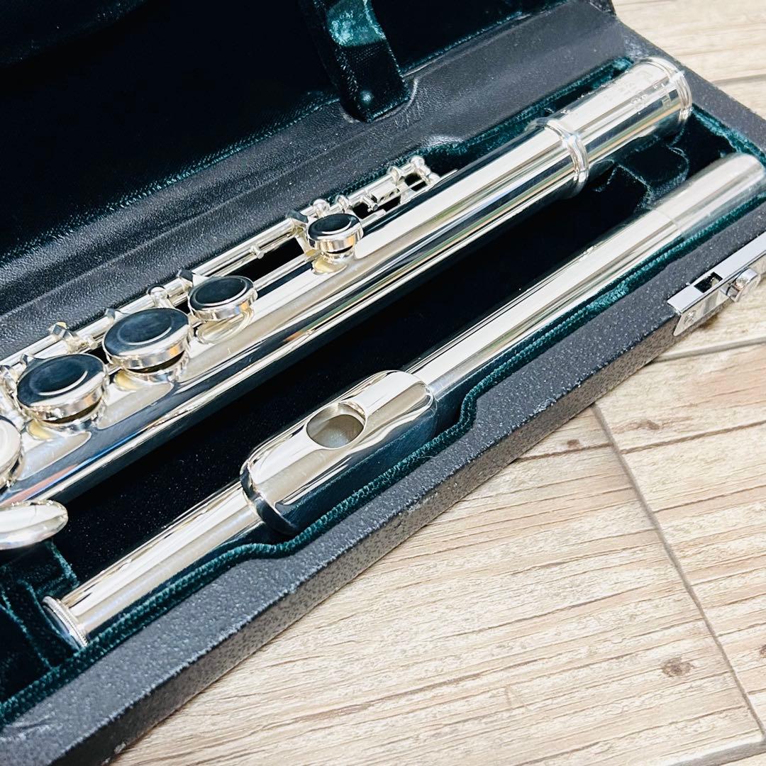 【工房メンテ済】Pearl パール フルート Eメカ付き　ケース付き