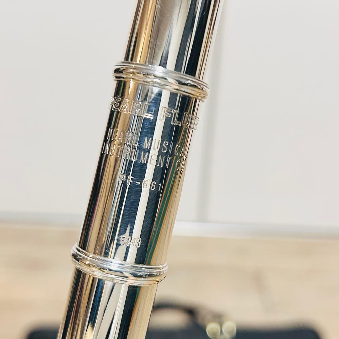 【工房メンテ済】Pearl パール フルート Eメカ付き　ケース付き