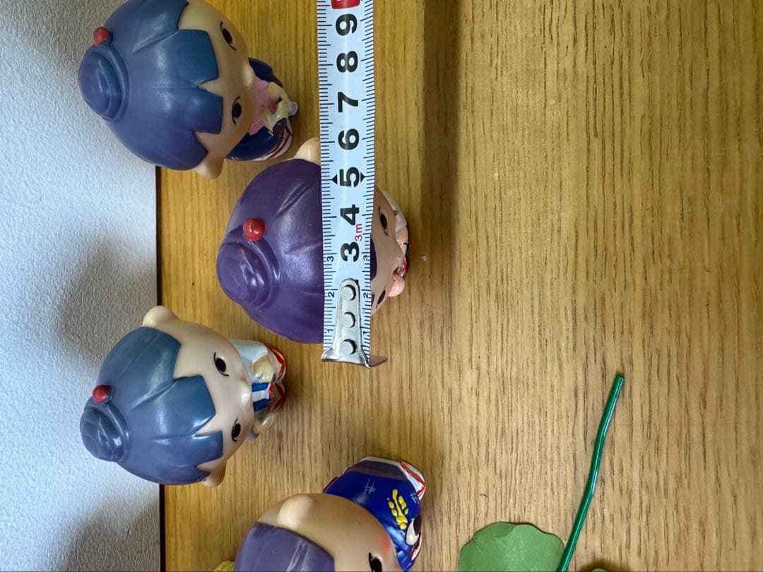 秋田銀行　アコちゃん　ソフビ貯金箱　昭和レトロ　レア　7種類