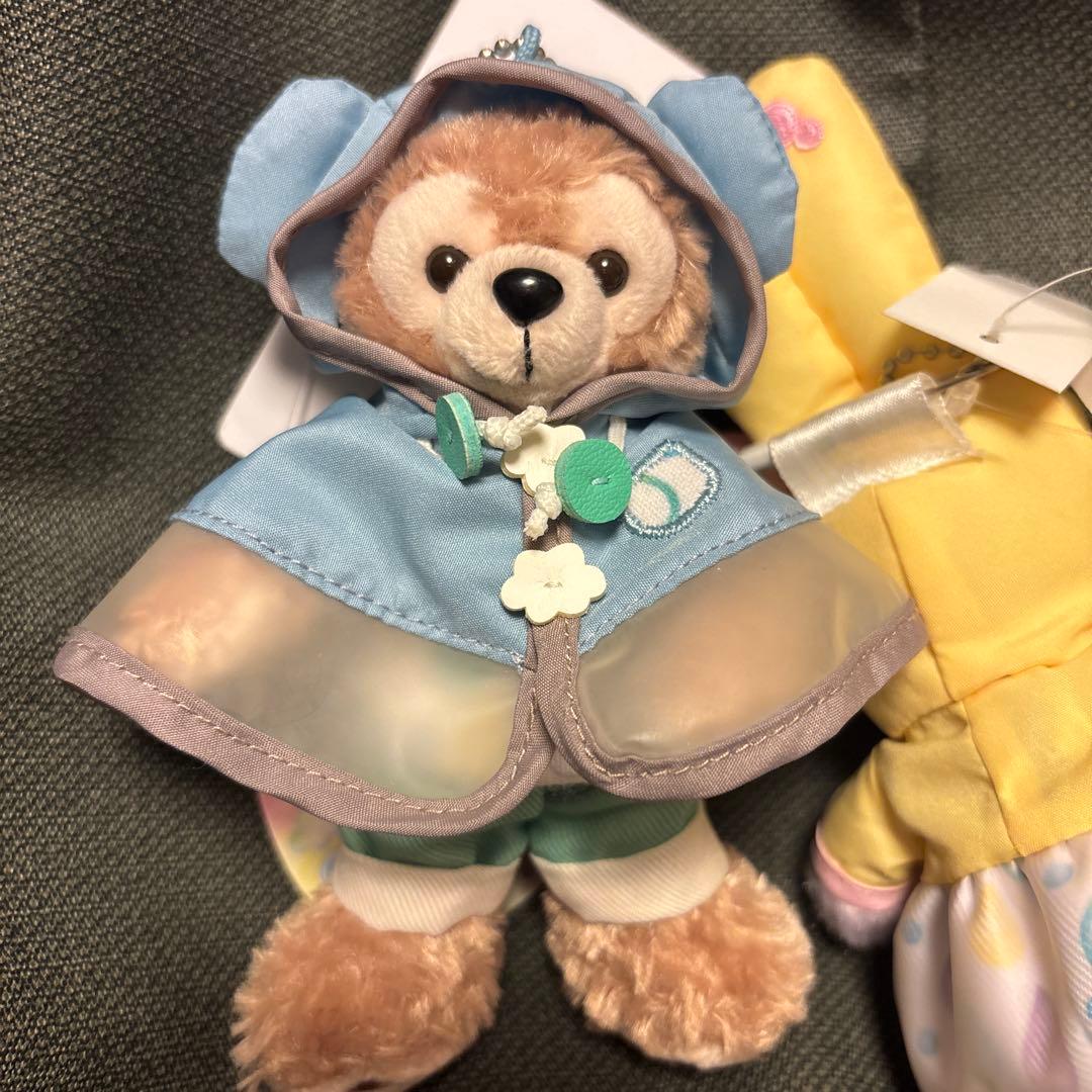 ダッフィーステラルー★ぬいぐるみバッジ ビューティフルレイニーデイズ★新品未使用