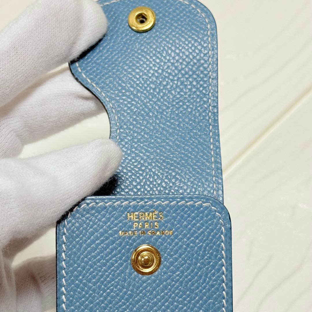 ★新品未使用★HERMES★エルメス★ペンケース★ブルージーン★ヴィンテージ
