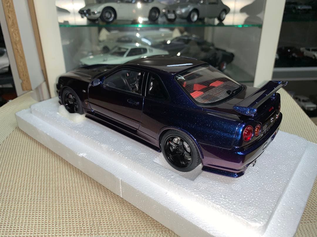 オートアート 1/18 ニスモGT-R Zチューン(ミッドナイトパープル)