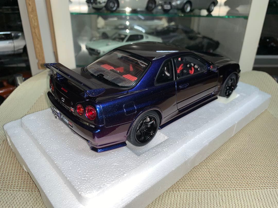 オートアート 1/18 ニスモGT-R Zチューン(ミッドナイトパープル)