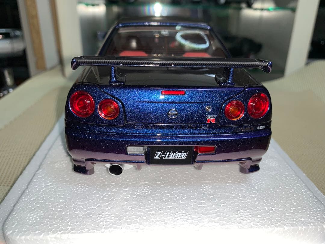 オートアート 1/18 ニスモGT-R Zチューン(ミッドナイトパープル)