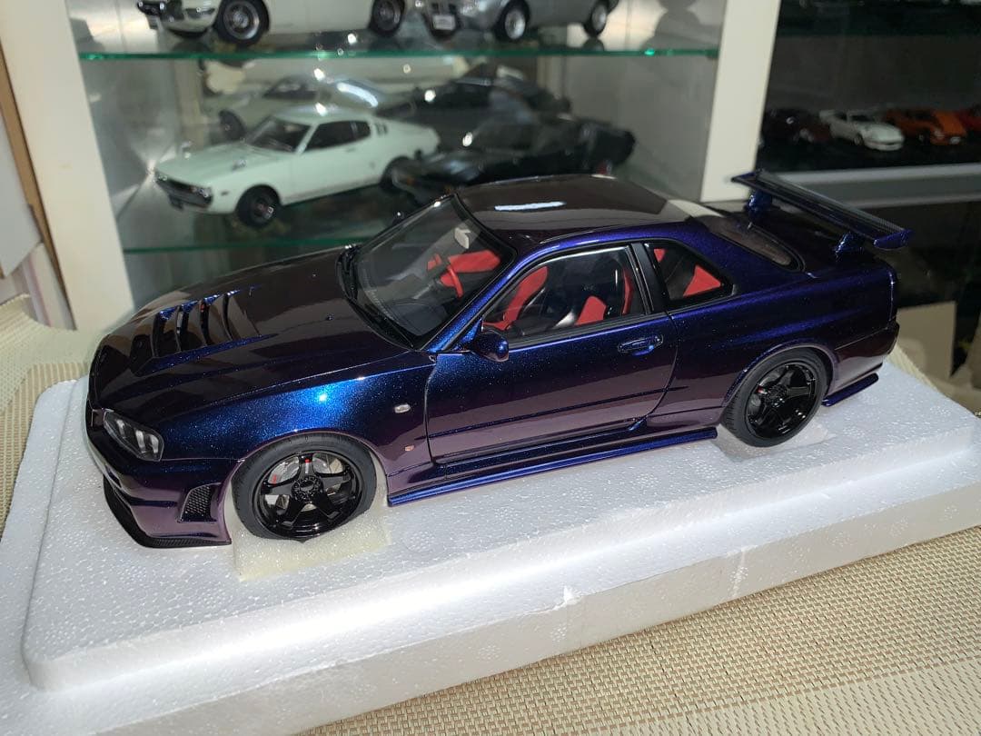 オートアート 1/18 ニスモGT-R Zチューン(ミッドナイトパープル)