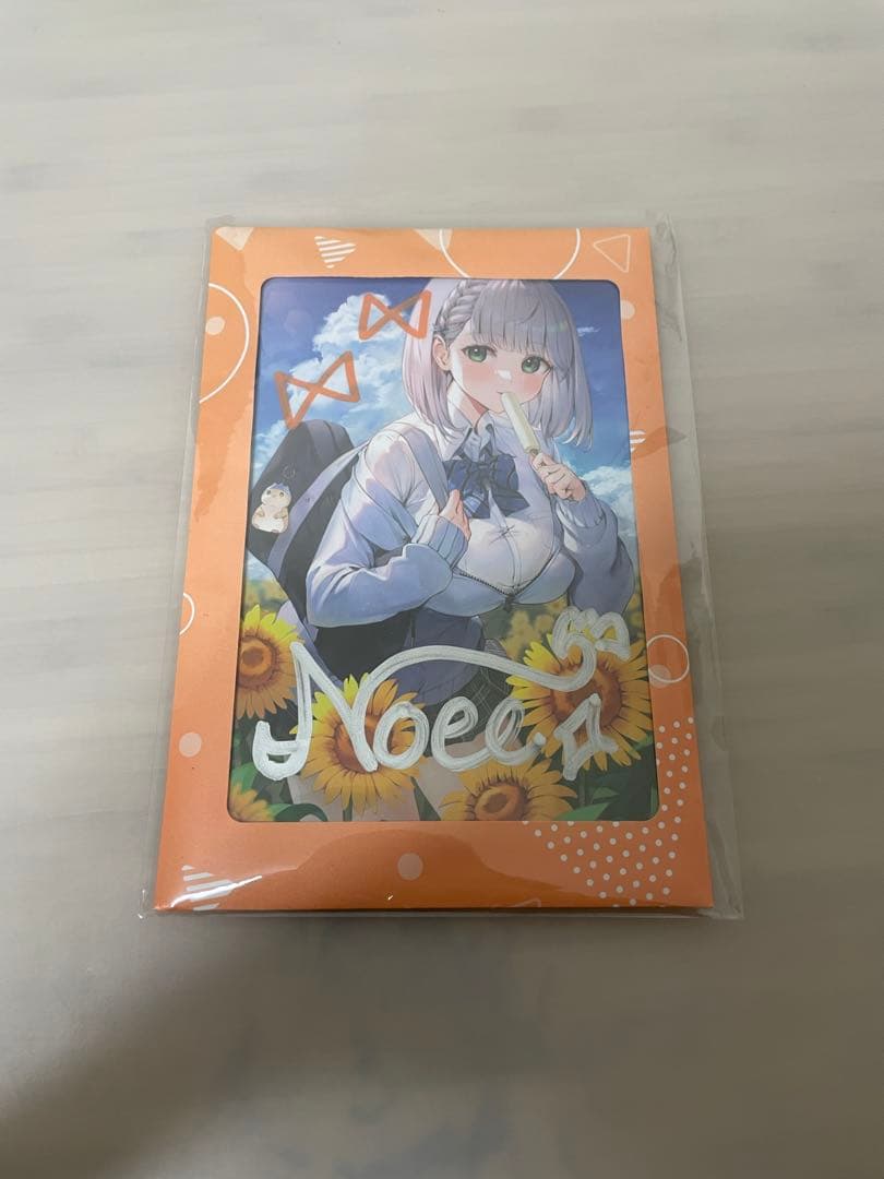 白銀ノエル　直筆サイン　活動三周年記念