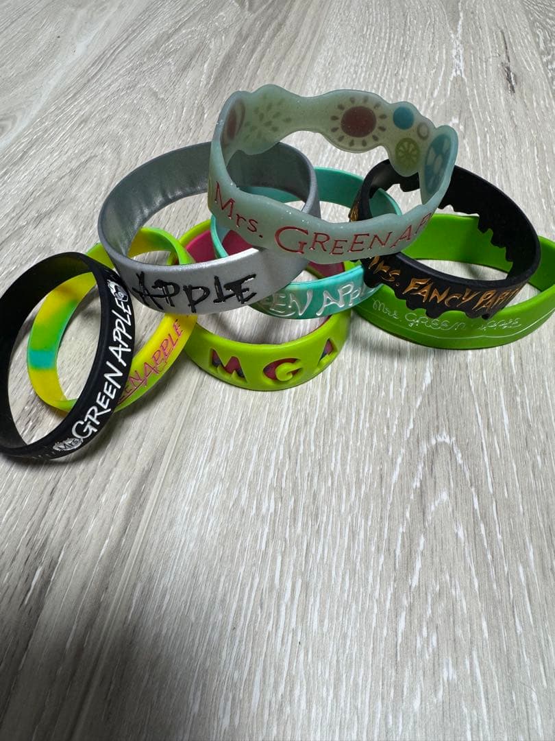Mrs. GREEN APPLE ラバーバンドセット
