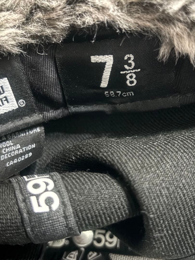 帽子 Supreme ear flap cap NEW ERA 7 3/8