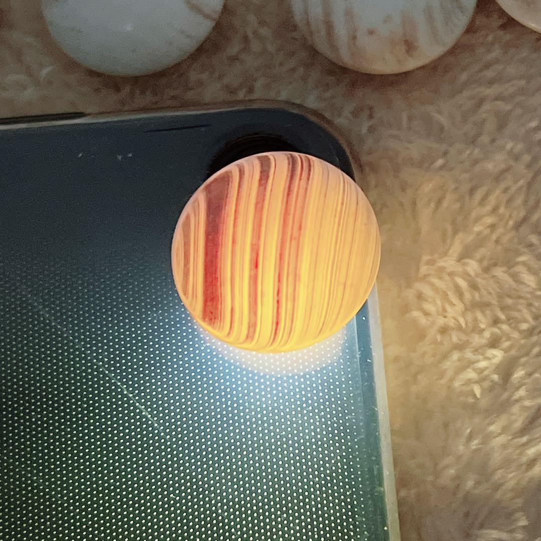 蛤⭐️碁石 蛤白石厚み約1cm 那智黒黒石 碁笥付き 34号？