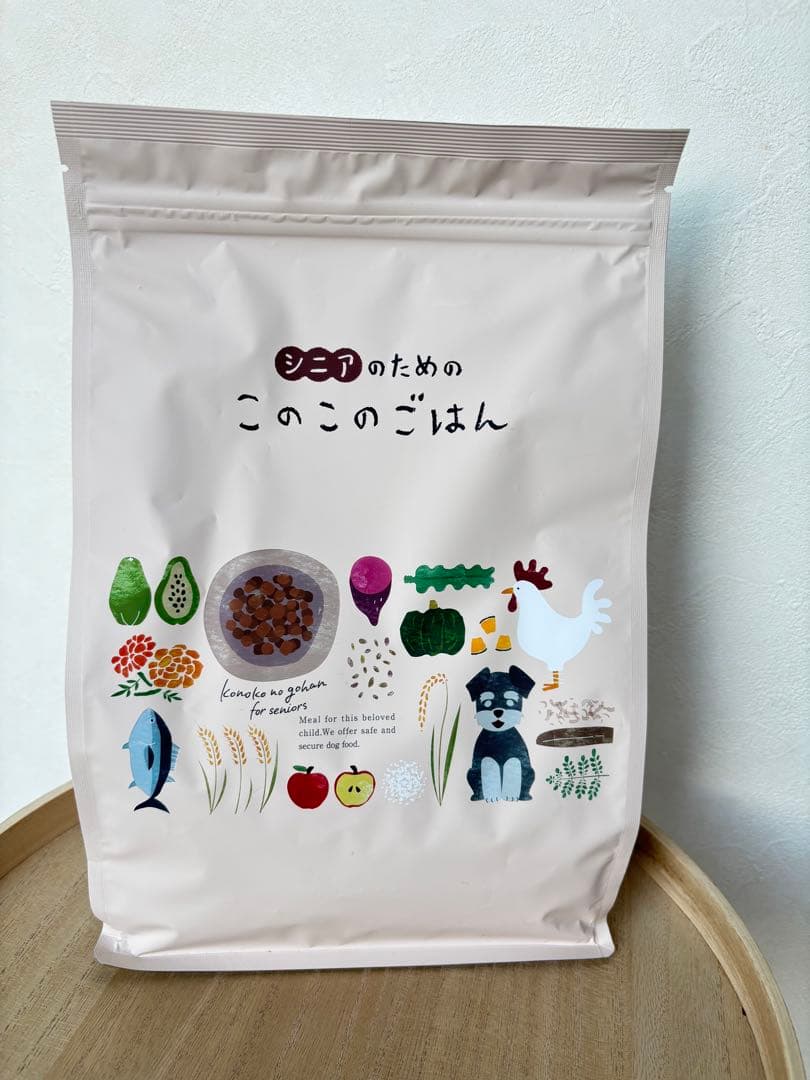 シニアのための　このこのごはん 1kg✖︎４袋