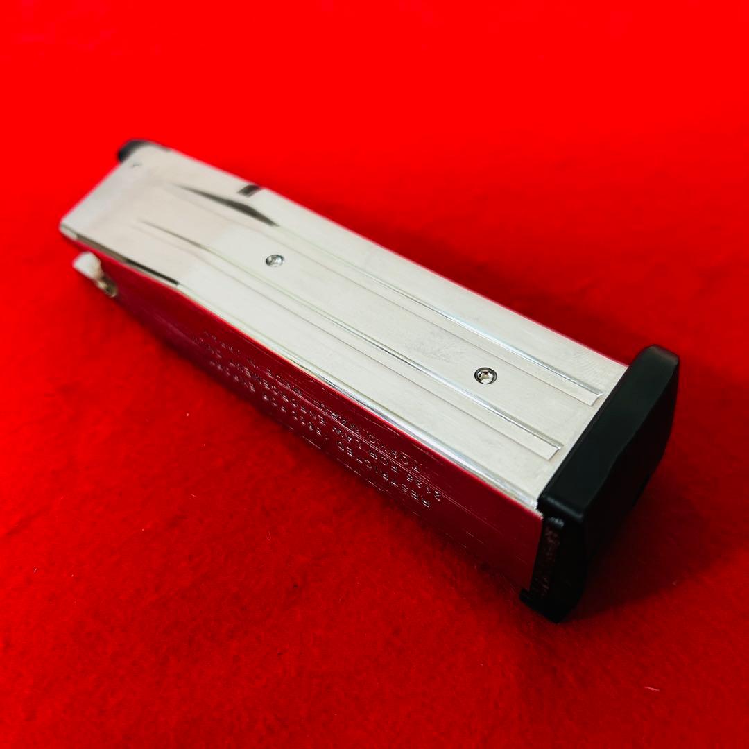 東京マルイ　ハイキャパカスタム　デュアルステンレス　ガスブロ