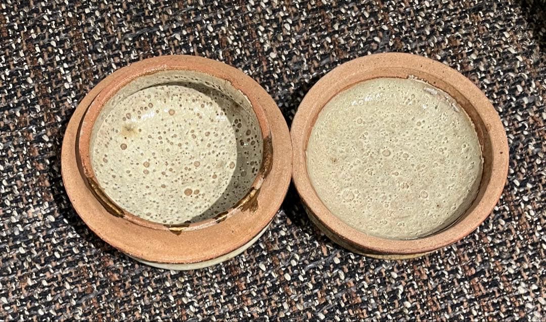 濱田庄司/ 香合 蓋物 香道具