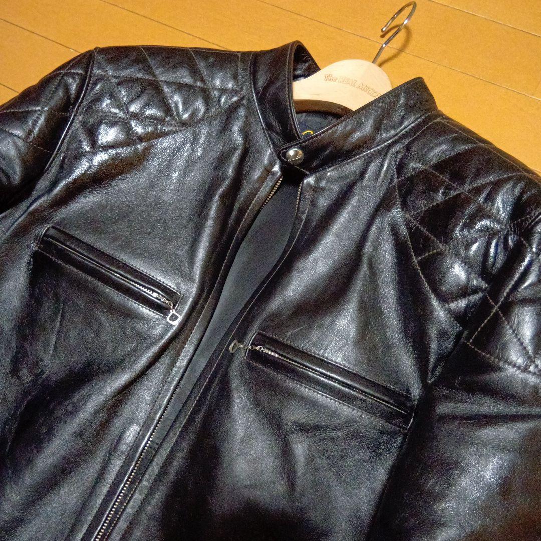 超美品 リアルマッコイズ BUCO J100 パット入り ライダース ブコ