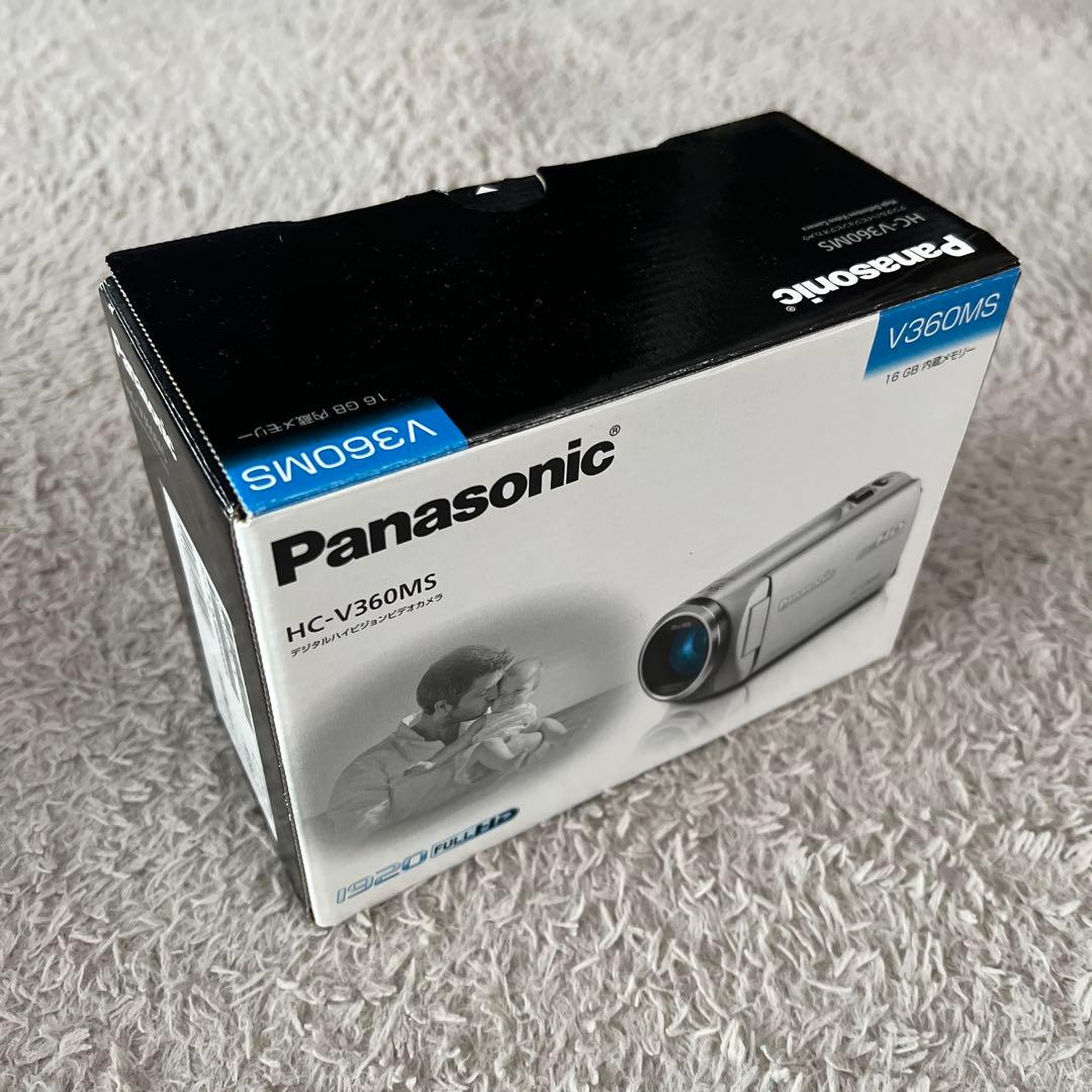 Panasonic HC-V360MS ビデオカメラ&付属品1式