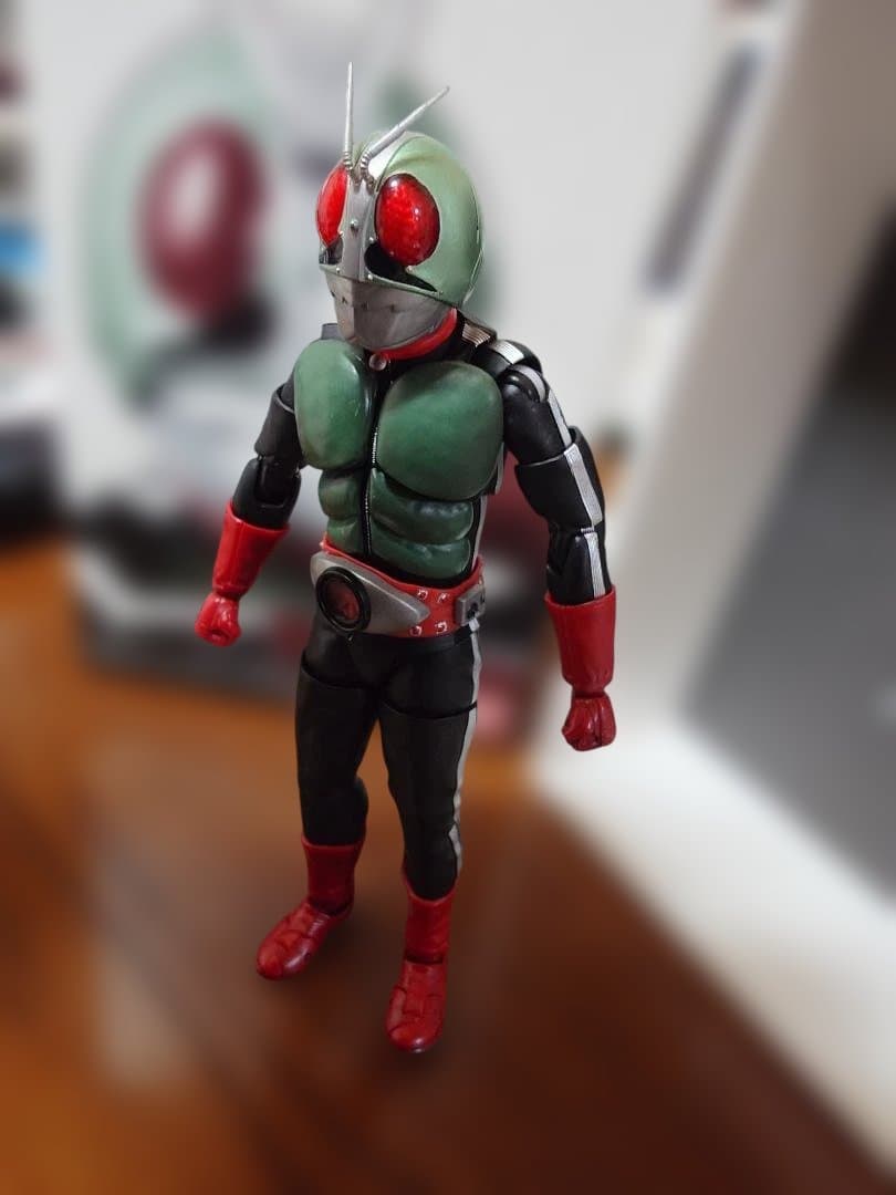 真骨彫　仮面ライダー新1号＆新2号