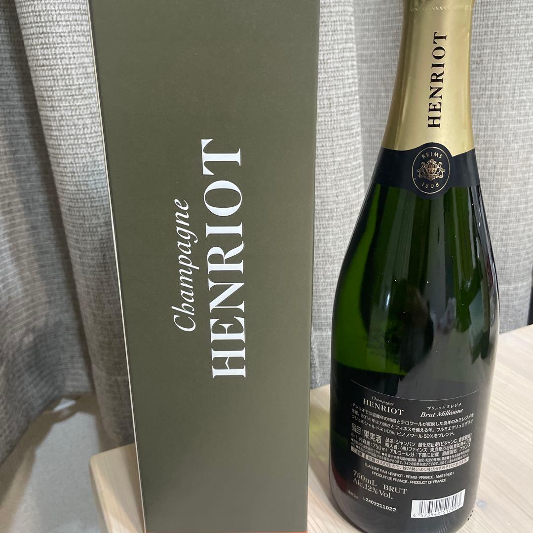 新品未使用品Henriot シャンパン ミレジム 2014 750ml