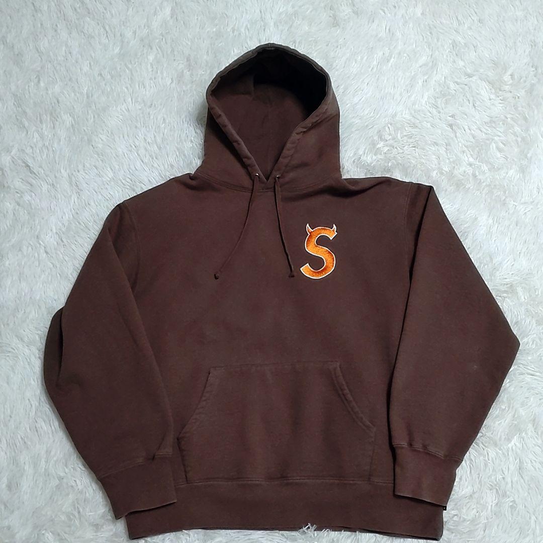 【希少】supreme　デビルパーカー　ツノロゴ　ブラック　堀米雄斗着用