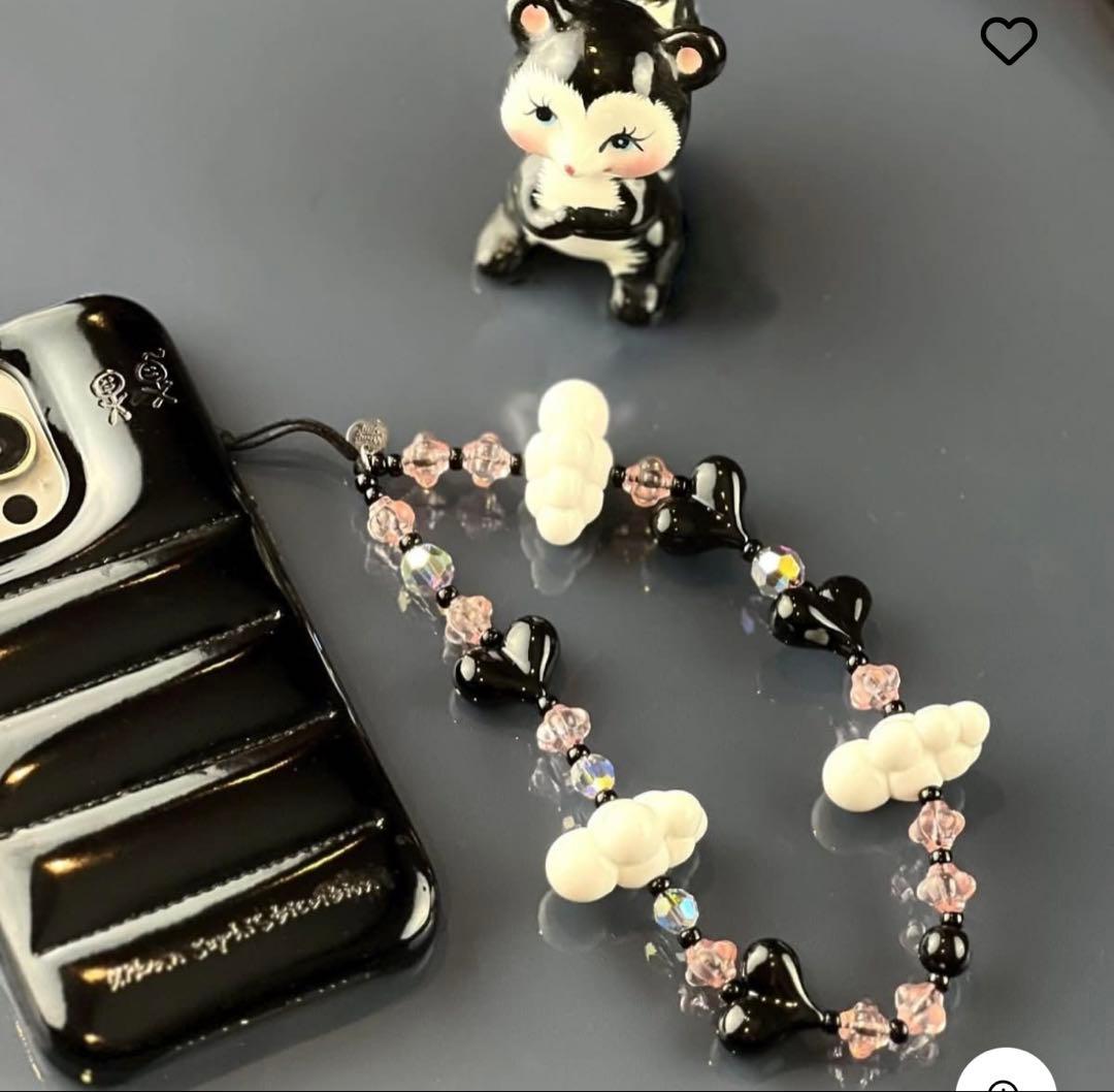 【正規品】String Ting ストリングティング　ストラップ　ピンク　黒　白