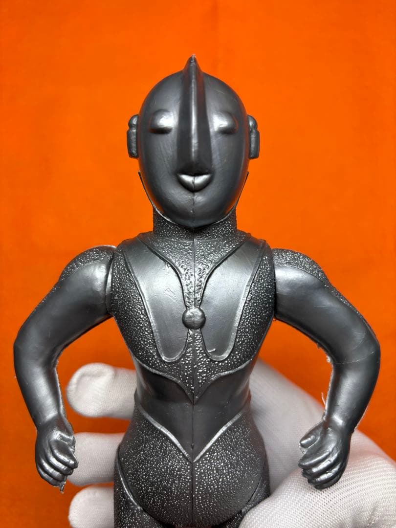 当時物 ウルトラマン 無版権 ポリ製 約25cm マルサン ソフビ 1期風