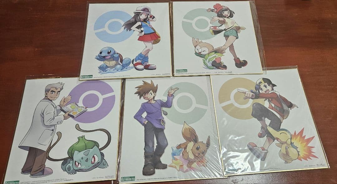 コトブキヤ ポケモン 色紙セット ARTFX ありがひとし