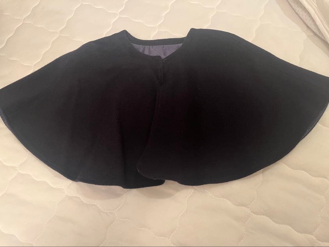 ✴︎美品✴︎メゾピアノJr. ケープつきマルチWAYコート ネイビー