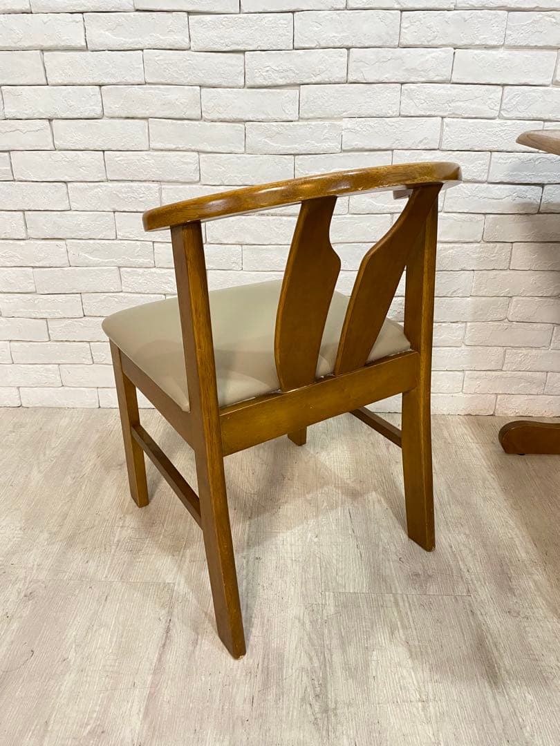 【東京都23区配送無料】ビンテージ　ダイニングテーブル　チェア　セット　机　椅子