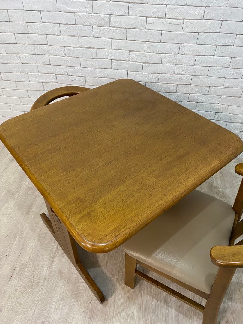 【東京都23区配送無料】ビンテージ　ダイニングテーブル　チェア　セット　机　椅子