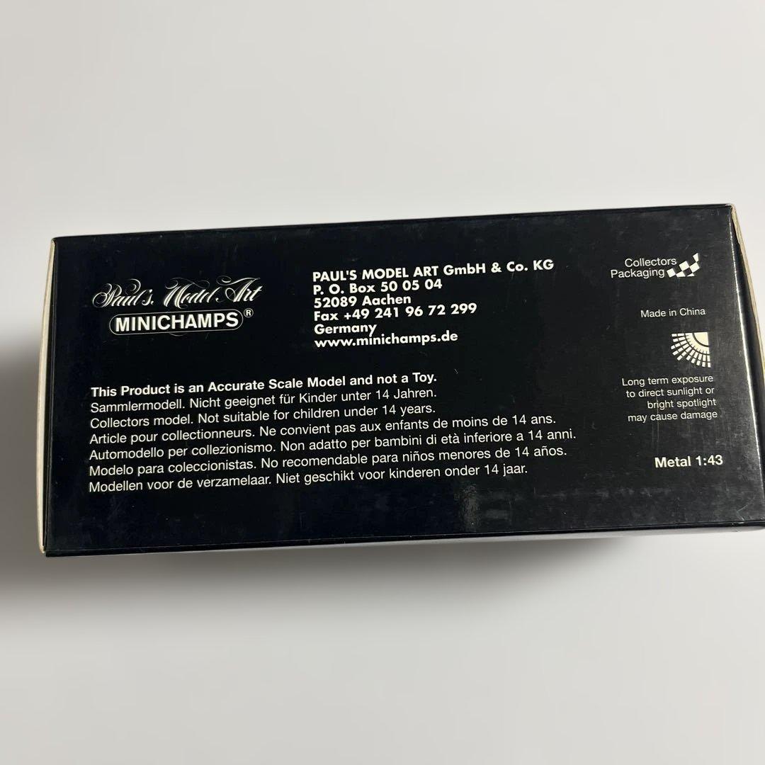 MINICHAMPS Porsche 911 Targa 1977 オレンジ