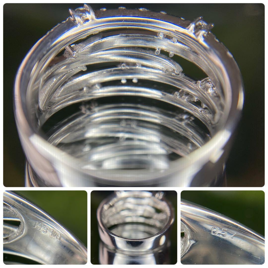 『専用です』天然無処理 ピンクダイヤモンド 計0.57ct K18WG