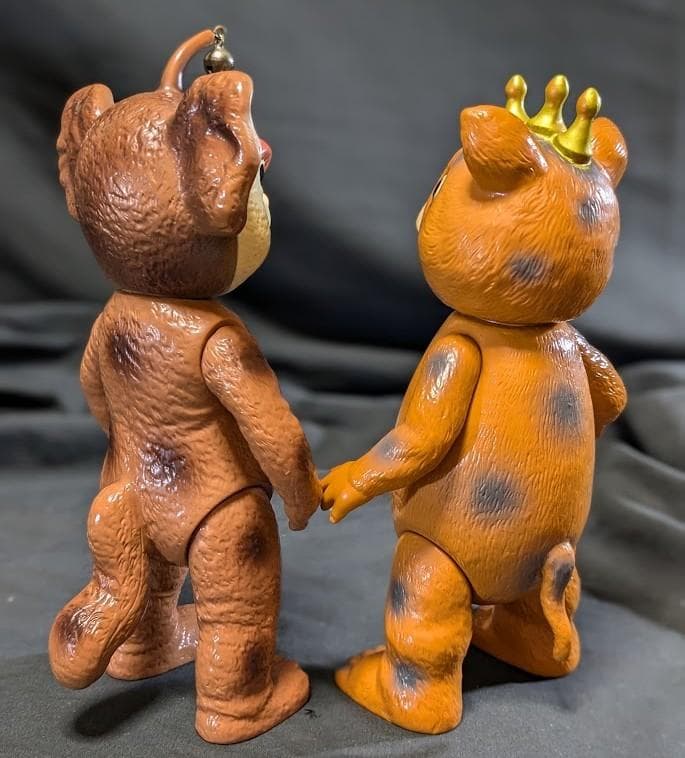 ブースカ＆チャメゴン（イヌクマ）ソフビフィギュア２体セット