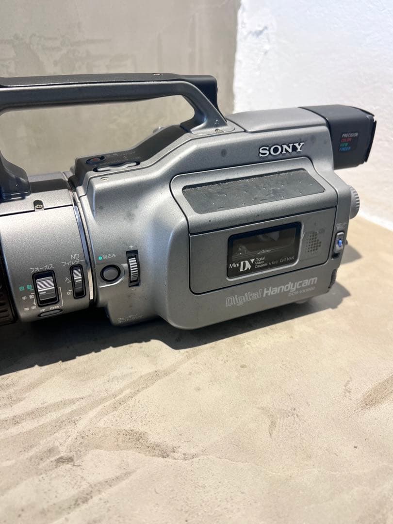 【動作未確認品】SONY DCR-VX1000 miniDV ハンディカム