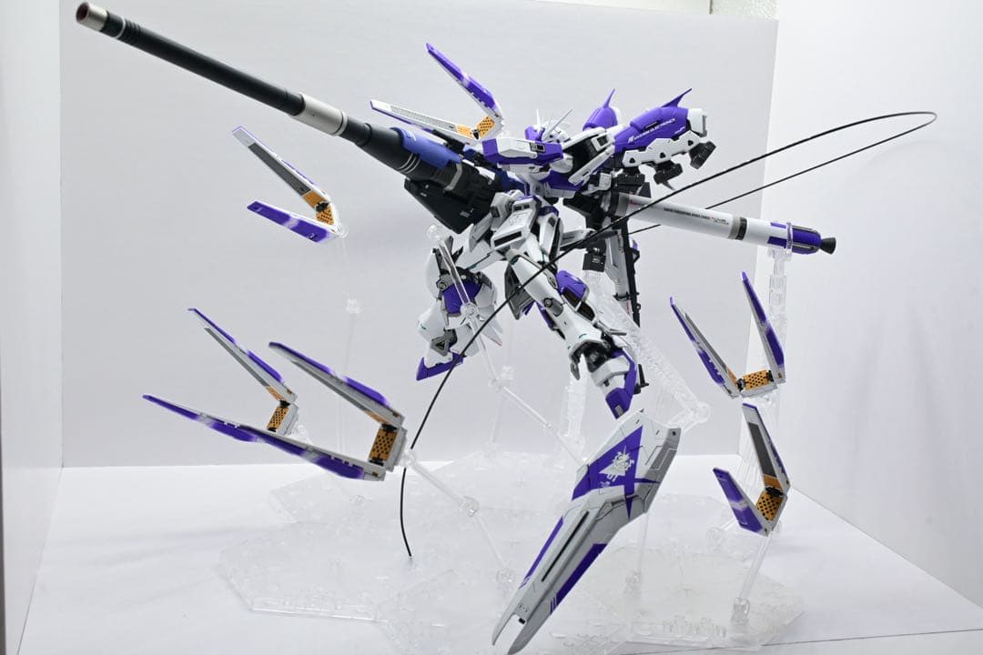RG Hi-νガンダム ハイパーメガバズーカランチャー 塗装品